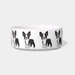 Comedero Dibujo animado Boston Terrier