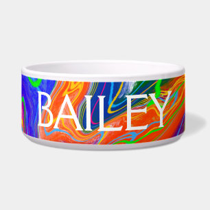 Comedero Discoteca personalizada Balls Marble Fluid Art