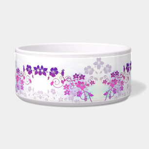 Comedero Diseño creativo de línea floral decorativa
