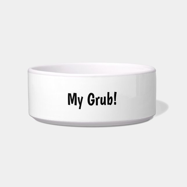 COMEDERO DISEÑO DE ESTILO CERAMIC PET BOWL (Frente)