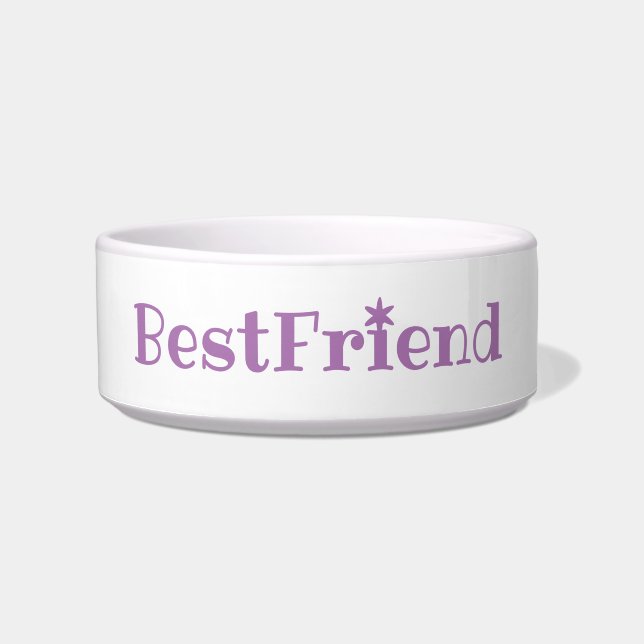 COMEDERO DISEÑO DE ESTILO CERAMIC PET BOWL (Frente)
