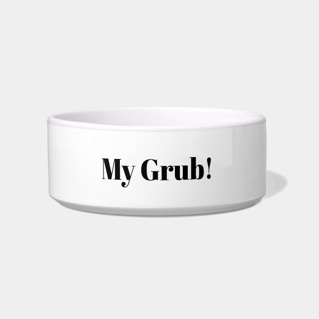 COMEDERO DISEÑO DE ESTILO CERAMIC PET BOWL (Frente)