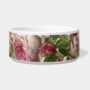 Comedero Diseño de flores botánicas