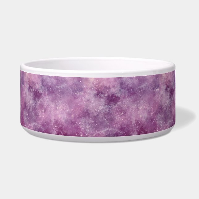 Comedero Diseño de la serie Galaxia Rosa Crepuscular 2  (Frente)