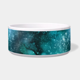 Comedero Diseño de la serie Galaxia Verde azulada 6