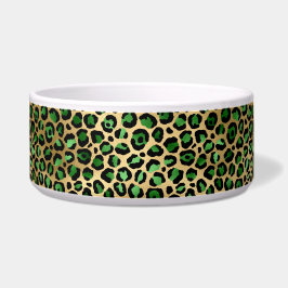 Comedero Diseño de la serie Safari Esmeralda y Oro 8