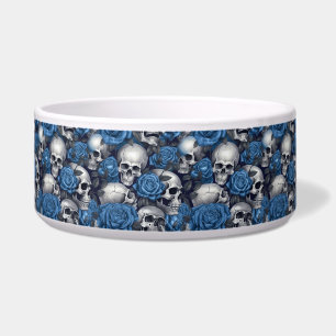 Comedero Diseño de la serie Skull y Rosas 12