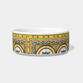 Comedero Diseño de mosaico mediterráneo