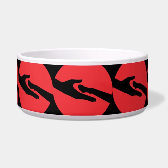 Comedero Diseño de Paw (Frente)