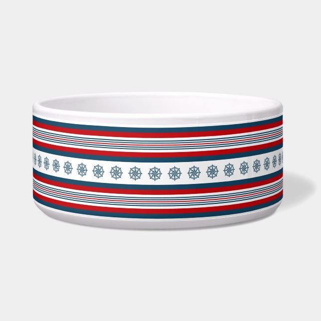 Comedero Diseño de temática náutica (Izquierda)