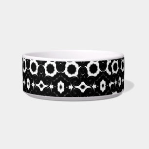 Comedero diseño en blanco y negro