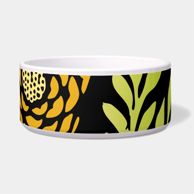 Comedero Diseño floral 18 (Frente)