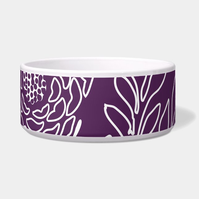 Comedero Diseño floral 33 (Frente)