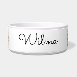 Comedero Diseño Floral Caprichoso Vintage Foto