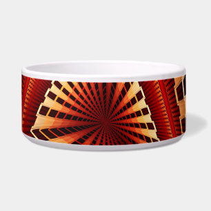 Comedero Diseño gráfico fractal moderno de 3D Fantasy Netwo