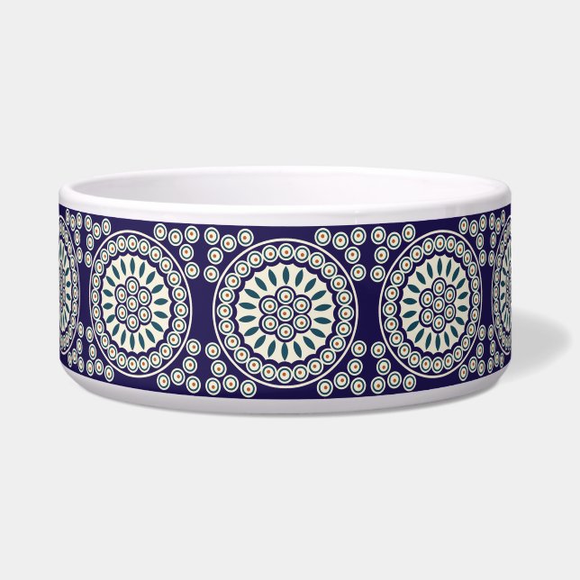 Comedero Diseño polaco de cerámica tradicional (Frente)