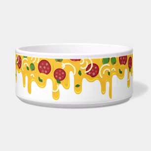 Comedero Divertido Queso de Pizza Goteante Retro Keto Fiest
