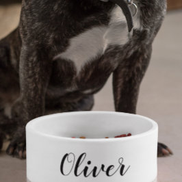 Comedero DIY Pet Bowl | Nombre personalizado, color, texto