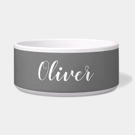 Comedero DIY Pet Bowl | Nombre personalizado, color, texto