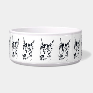 Comedero Doberman Pinscher Dog Bowl
