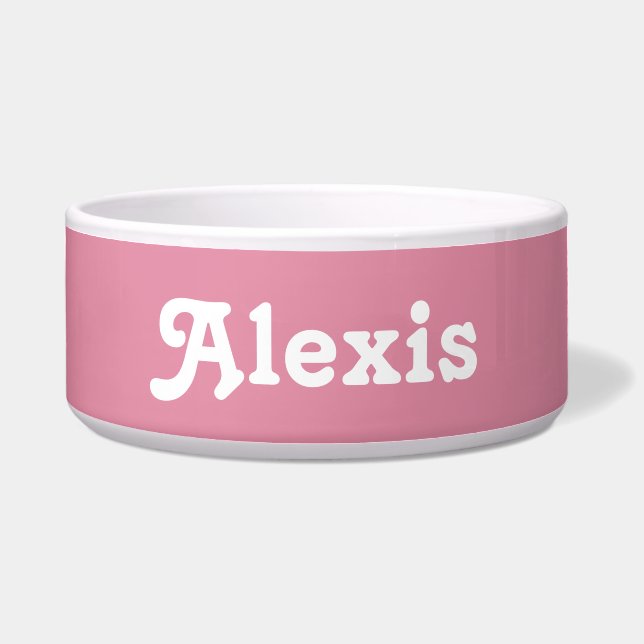 Comedero Dog Bowl Alexis (Frente)