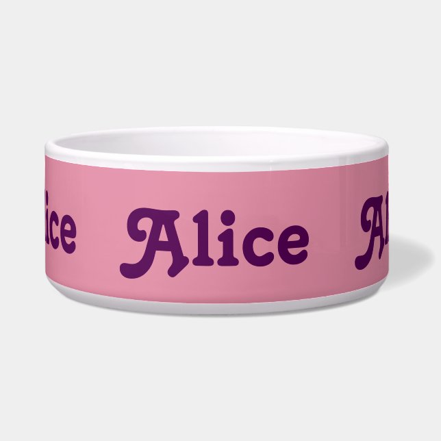 Comedero Dog Bowl Alice (Frente)