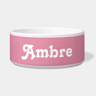 Comedero Dog Bowl Ambre