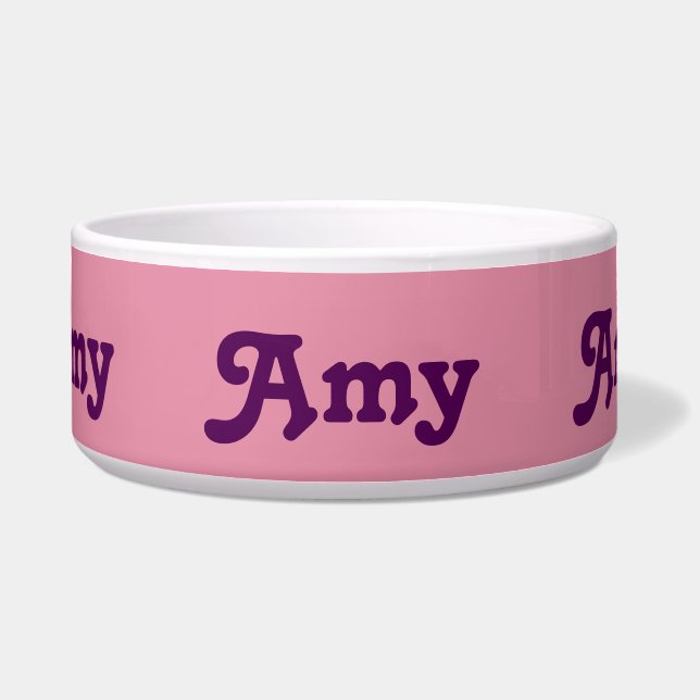 Comedero Dog Bowl Amy (Frente)