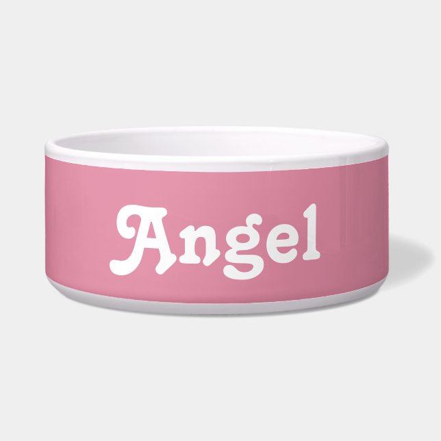 Comedero Dog Bowl Angel (Frente)