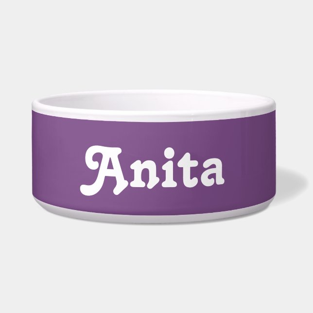 Comedero Dog Bowl Anita (Frente)