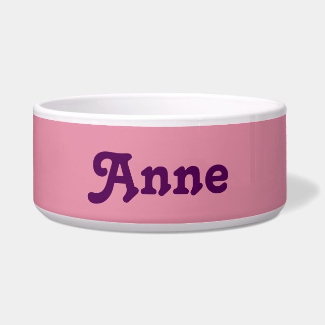 Comedero Dog Bowl Anne (Frente)