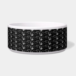 Comedero Dog Bowl Black Purpurina
