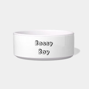 Comedero DOG BOWL The Bossy Boy Design