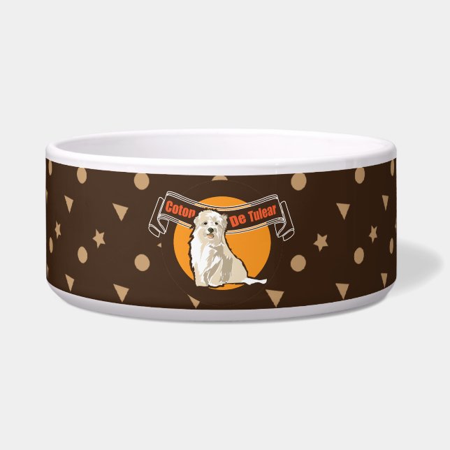 Comedero Dog coton de tulear (Frente)