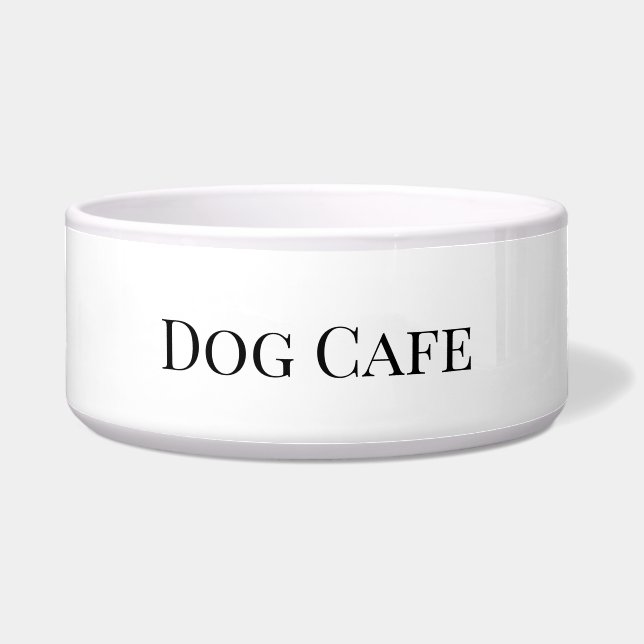 COMEDERO DOG FOOD BOWL DISEÑO DE ESTILO CERAMIC (Frente)