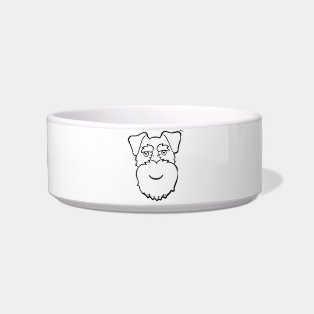 COMEDERO DOG FOOD BOWL DISEÑO DE ESTILO CERAMIC (Frente)