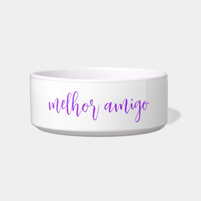 COMEDERO DOG FOOD BOWL DISEÑO DE ESTILO CERAMIC (Frente)