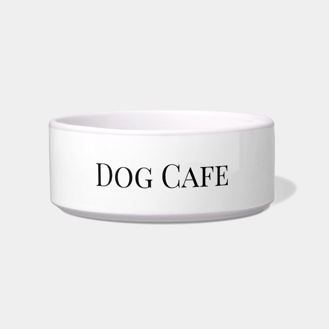 COMEDERO DOG FOOD BOWL DISEÑO DE ESTILO CERAMIC (Frente)