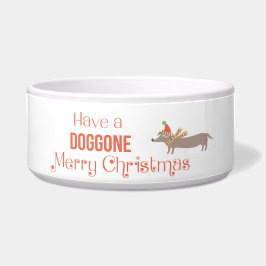 Comedero Doggone Merry Christmas