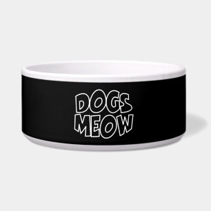 Comedero Dogs Meow