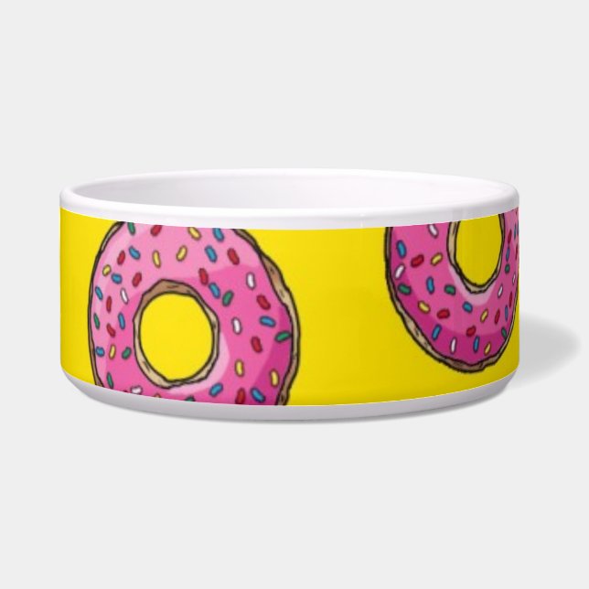 Comedero Donuts Pet Bowl (Frente)