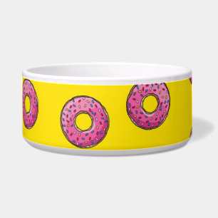 Comedero Donuts rosados
