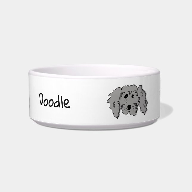Comedero Doodle Doodle Dog Bowl (Frente)