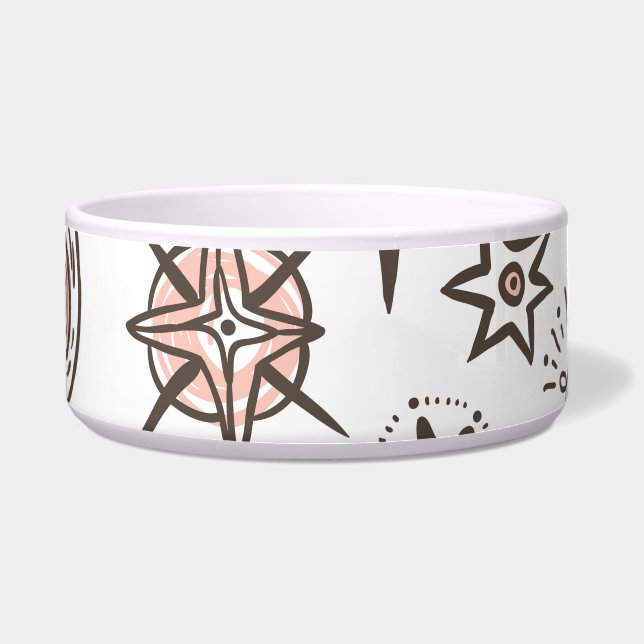 Comedero Doodles cósmicos: estrellas y cometas (Frente)