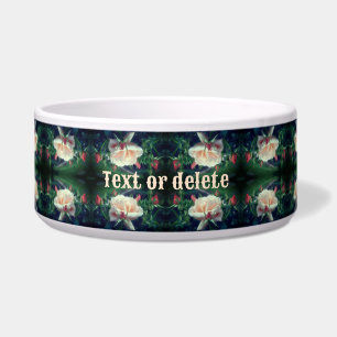 Comedero Dreamy Peach Rosa Y Buds Resumen Personalizado