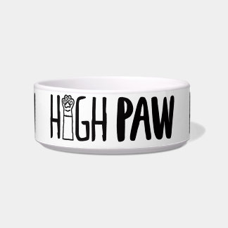 Comedero Dueño gracioso de perro de High Paw cita citas de 