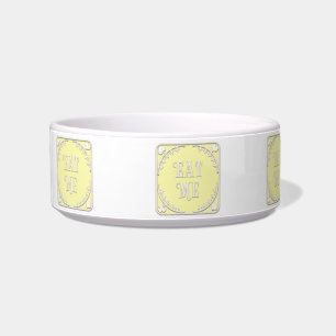 Comedero "Eat Me" Wonderland Tea Fiesta Emblema amarillo Co