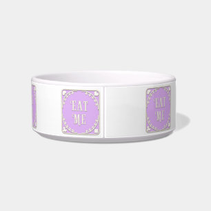 Comedero "Eat Me" Wonderland Tea Fiesta Purple Emblem Food