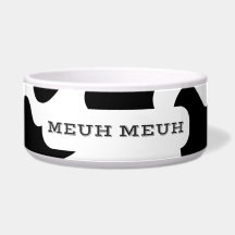 Écuelle Meuh Meuh pour animaux en céramique 