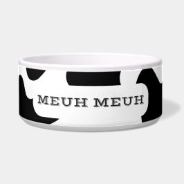 Comedero Écuelle Meuh Meuh pour animaux en céramique 